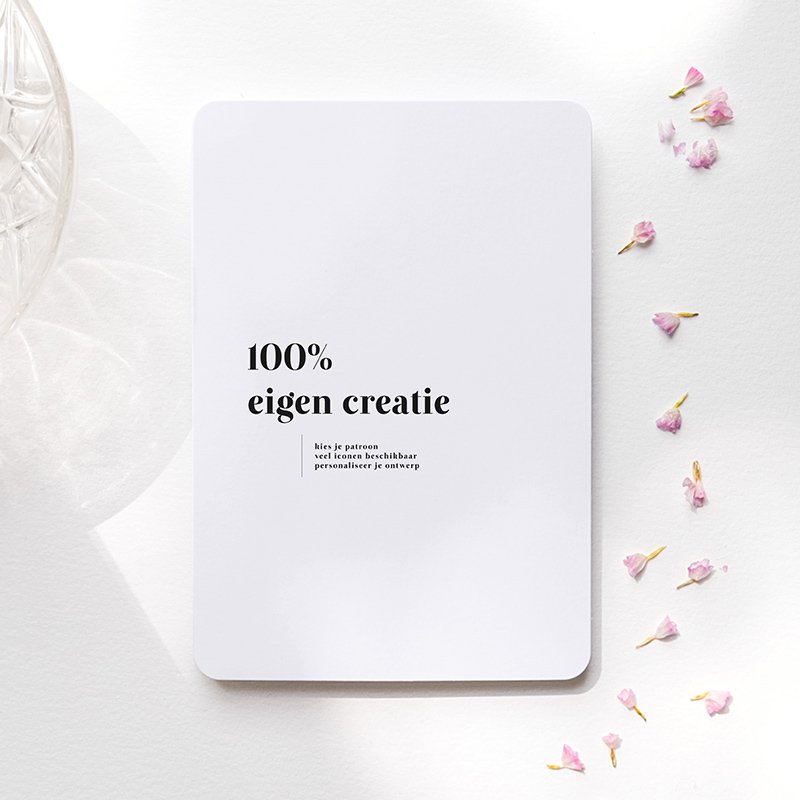 Eigen creatie