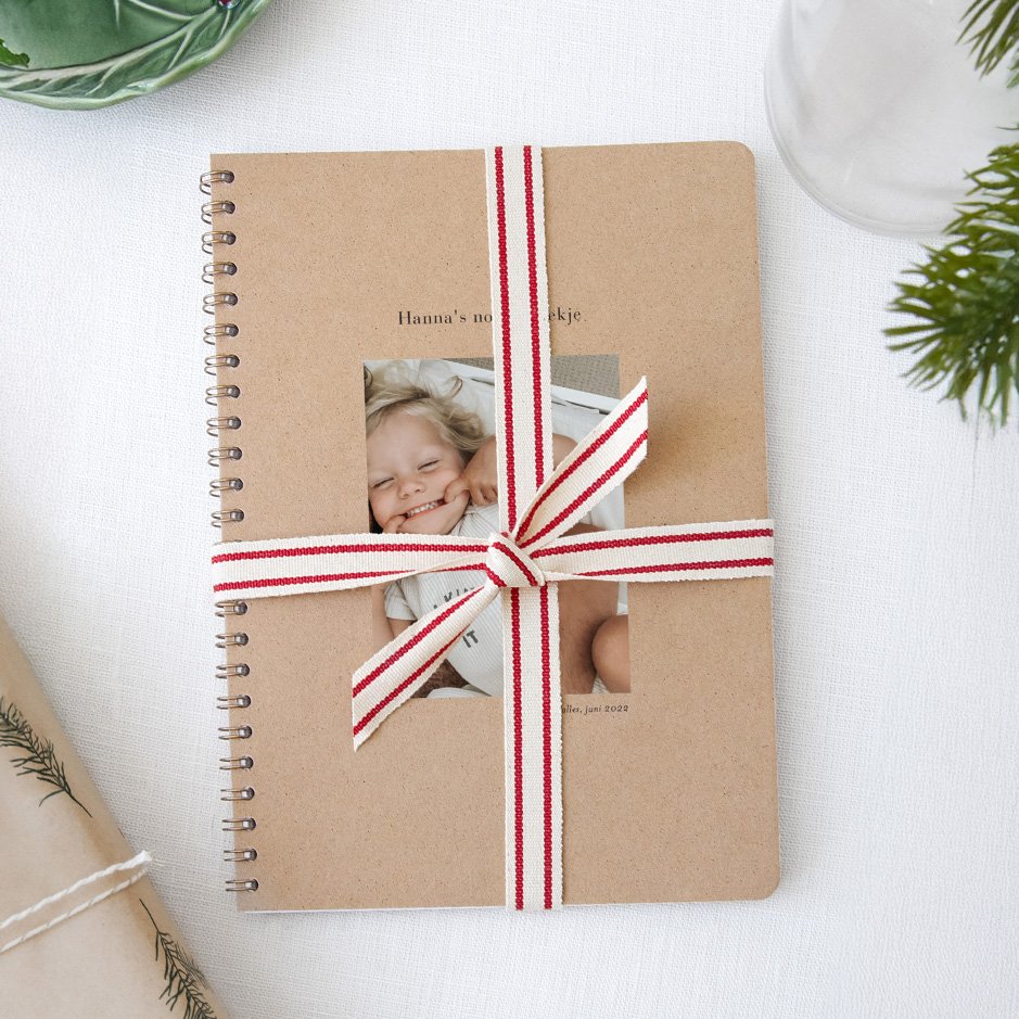 Gepersonaliseerd notitieboek