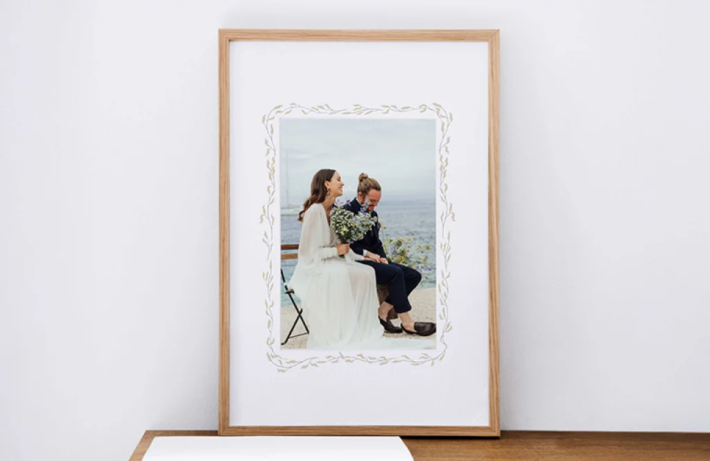 Gepersonaliseerde fotolijst