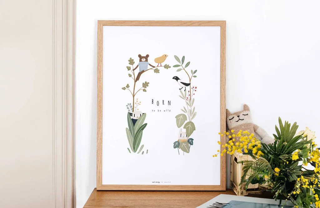 Posters met illustraties