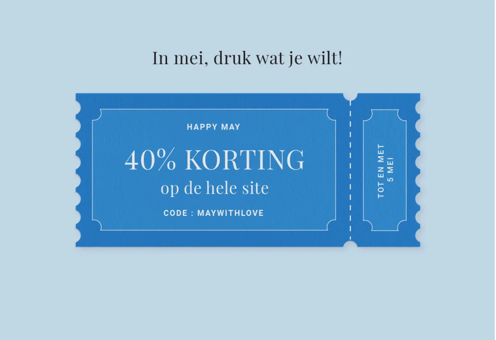 Tot en met 6 mai