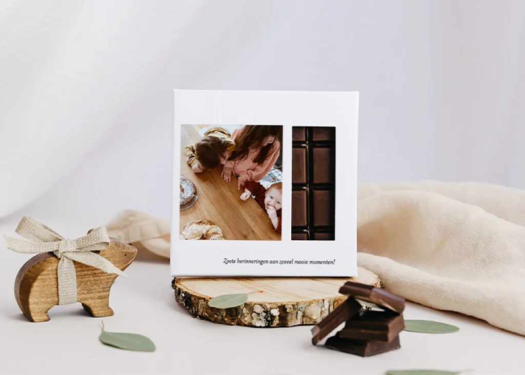 Vierkante chocoladerepen
