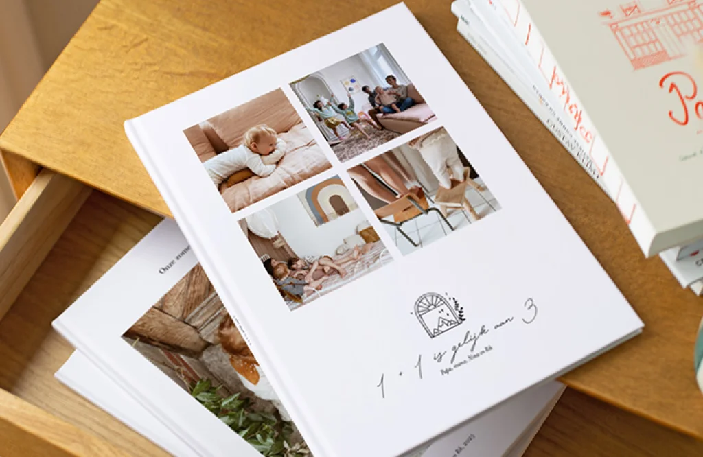 Fotoboek met harde kaft