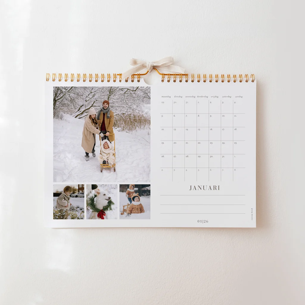 Kalender liggend formaat