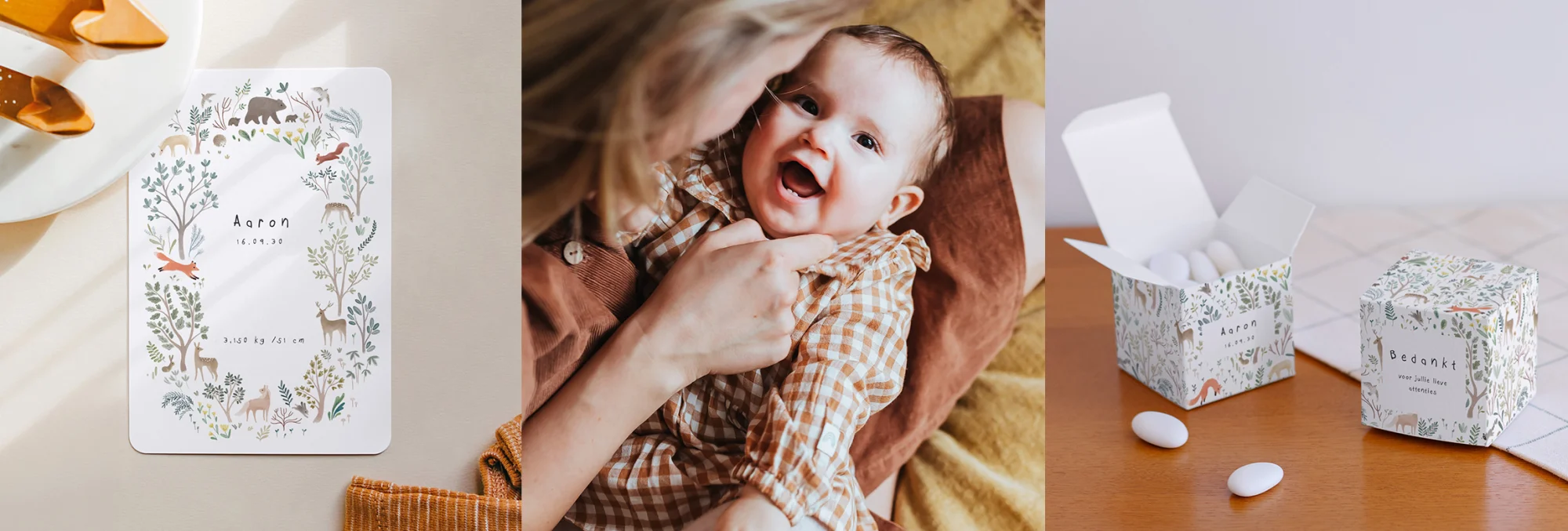 Ontdek onze geboortekaartjes