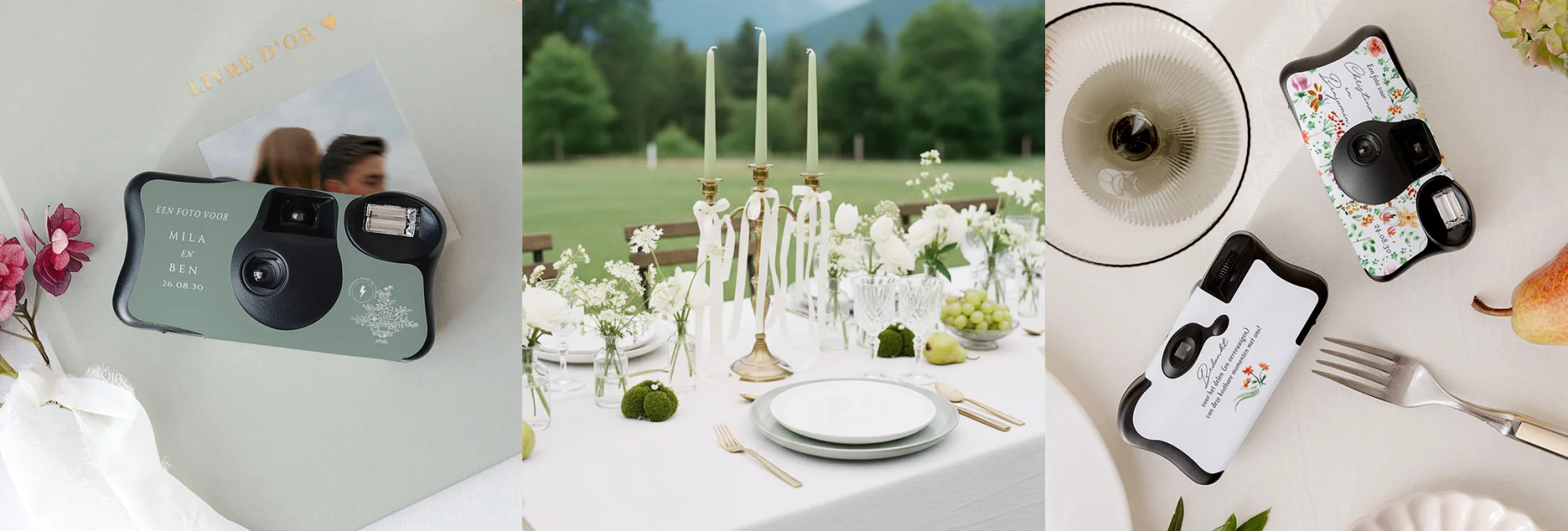 Fototoestellen, volledig gecustomized