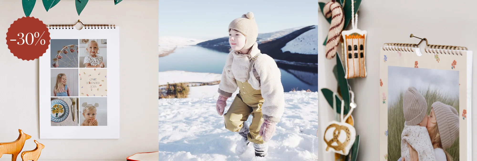 Fotokalenders met spiraal