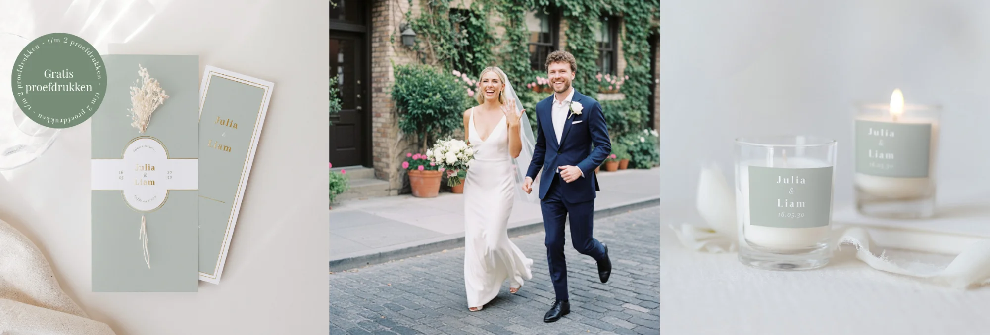 Ontdek onze trouwcreaties