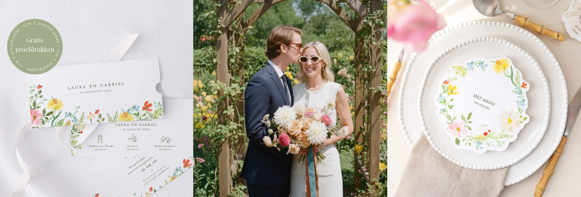 Ontdek onze trouwcreaties