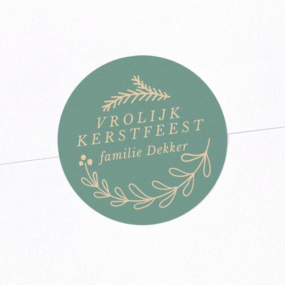 Smaragdgroene vintage decoratie