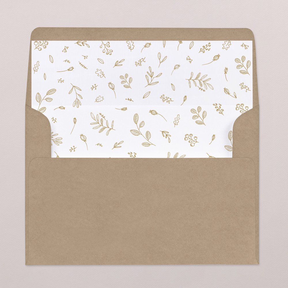 Binnenkant envelop