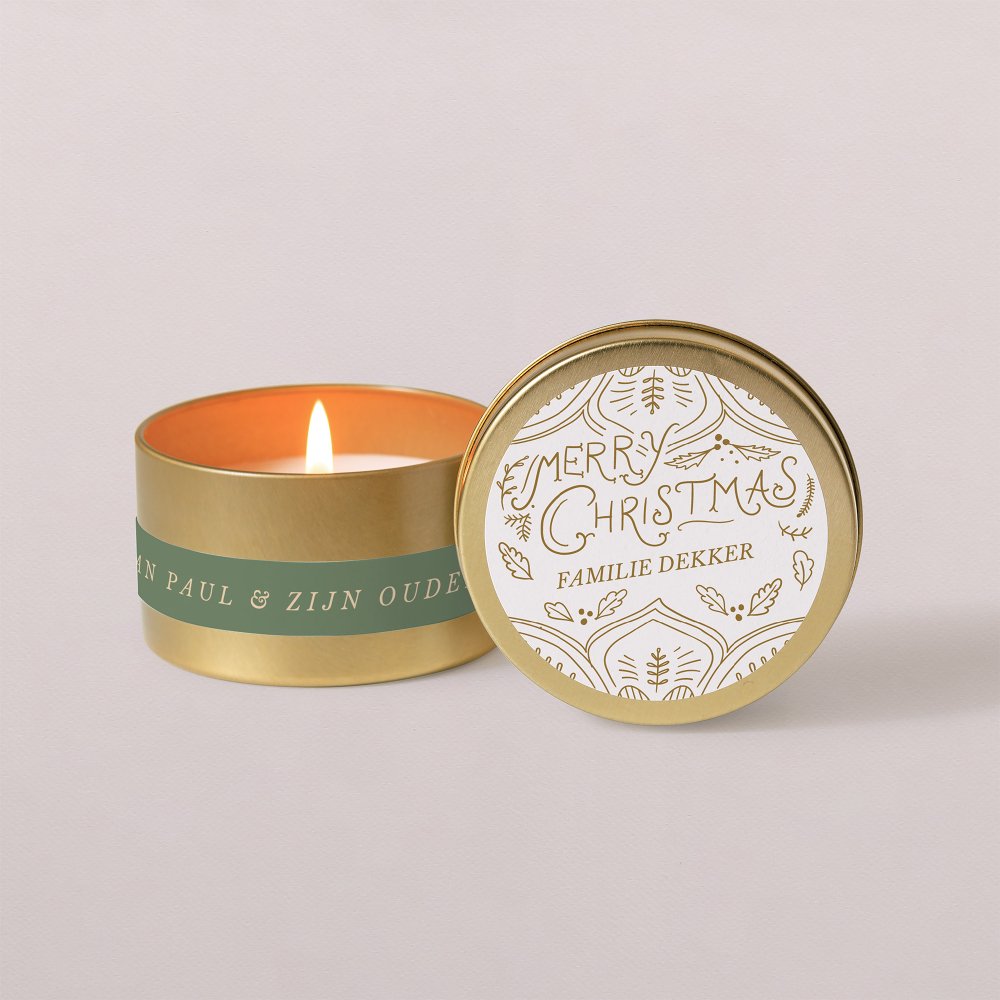 Diepgroene vintage decoratie