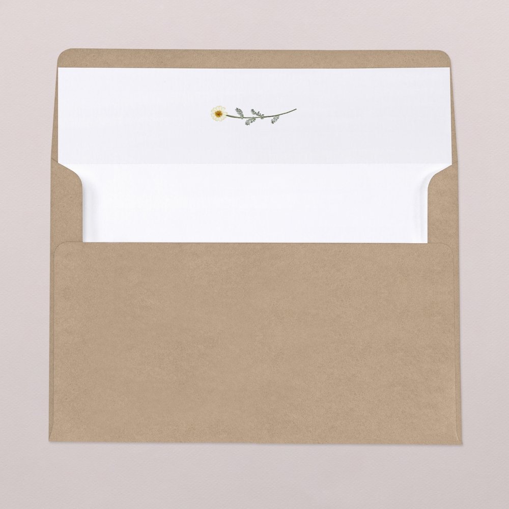 Binnenkant envelop