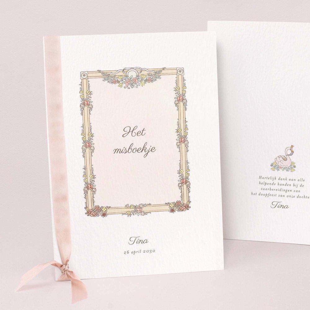 Mijn eerste portret - roze