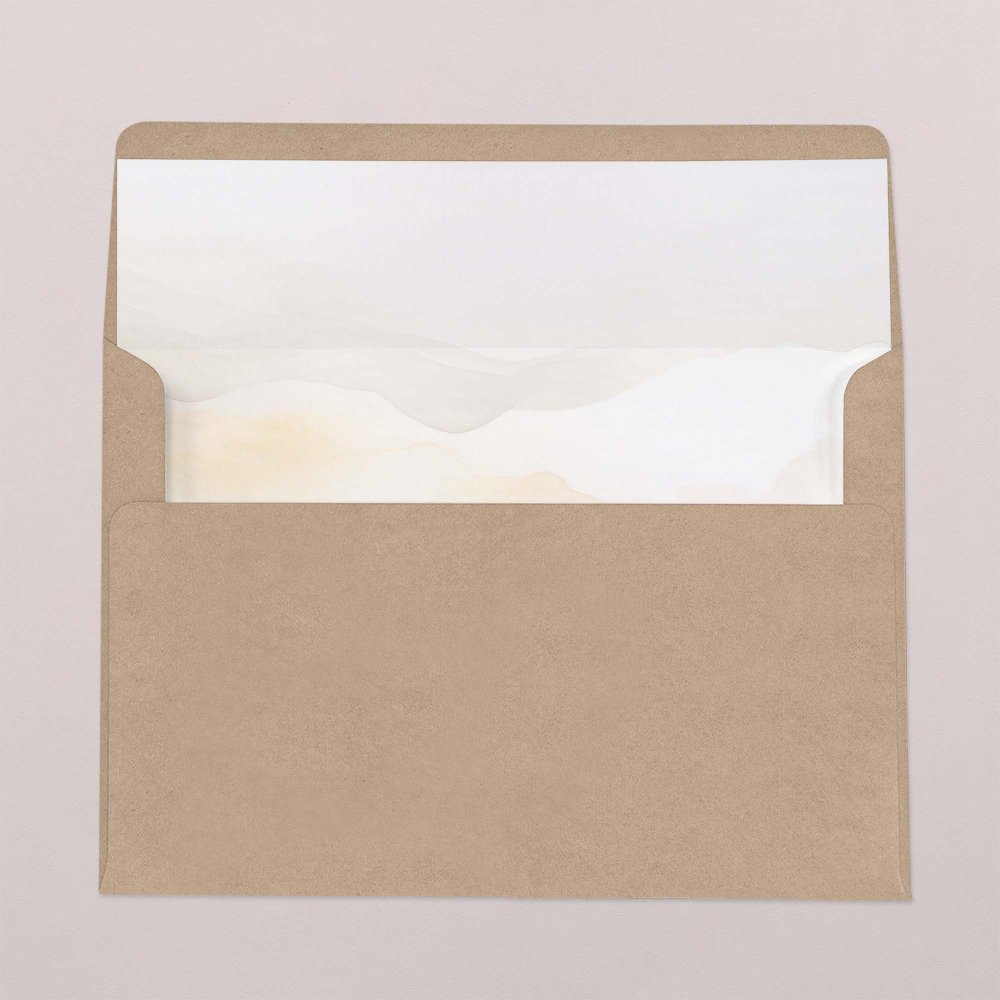 Binnenkant envelop