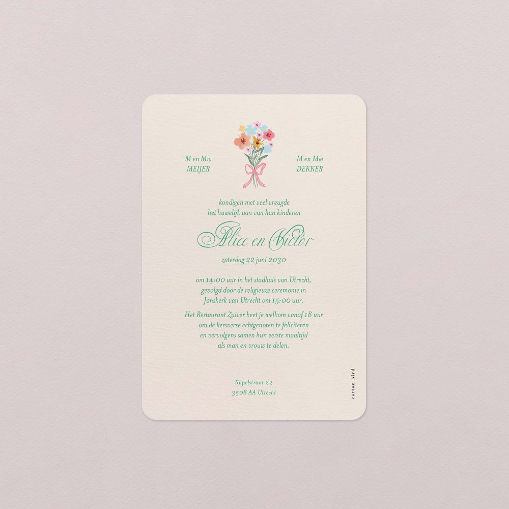 Pastel flowers