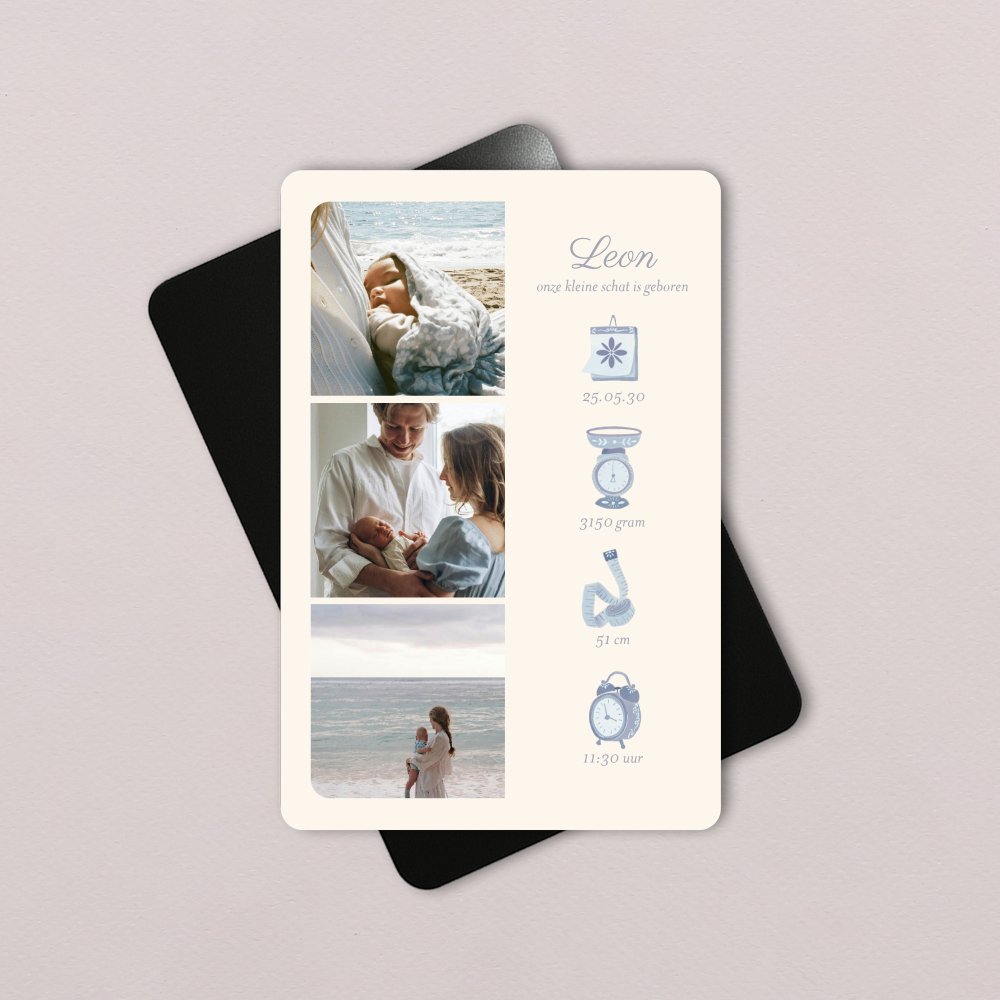 Fotostrip - blauw