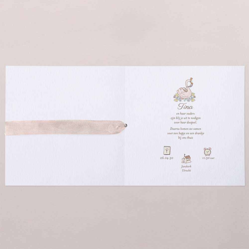 Mijn eerste portret - roze