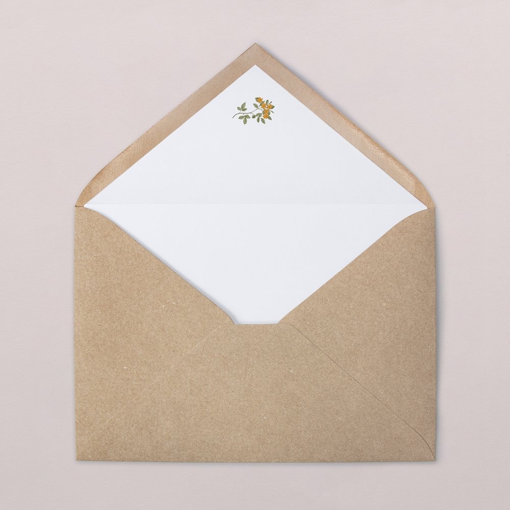 Binnenkant envelop