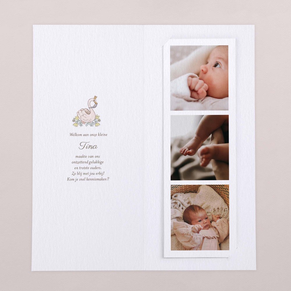 Mijn eerste portret - roze