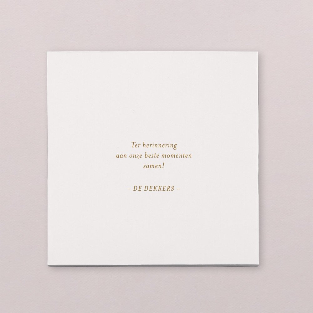 Precious message - Gold