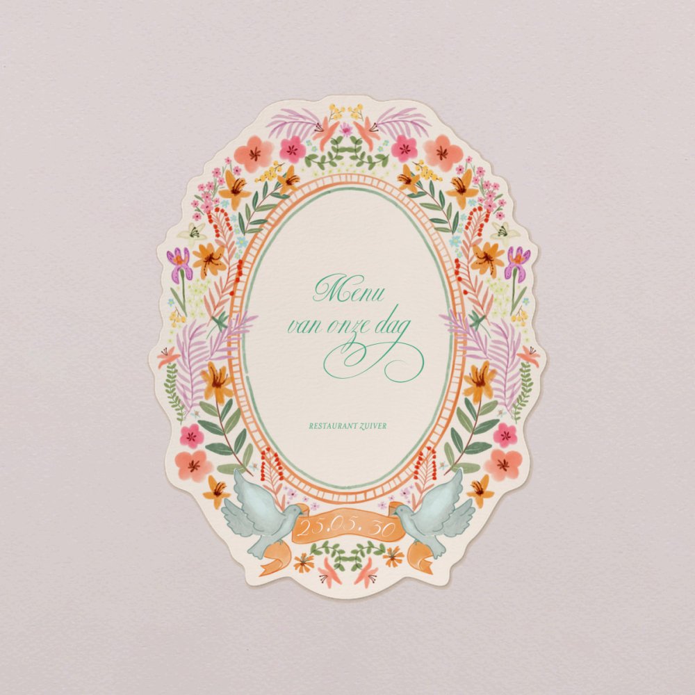 Pastel flowers