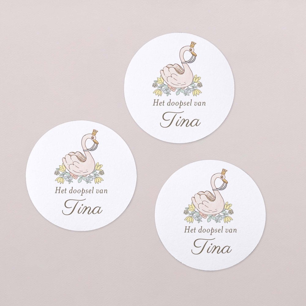 Mijn eerste portret - roze