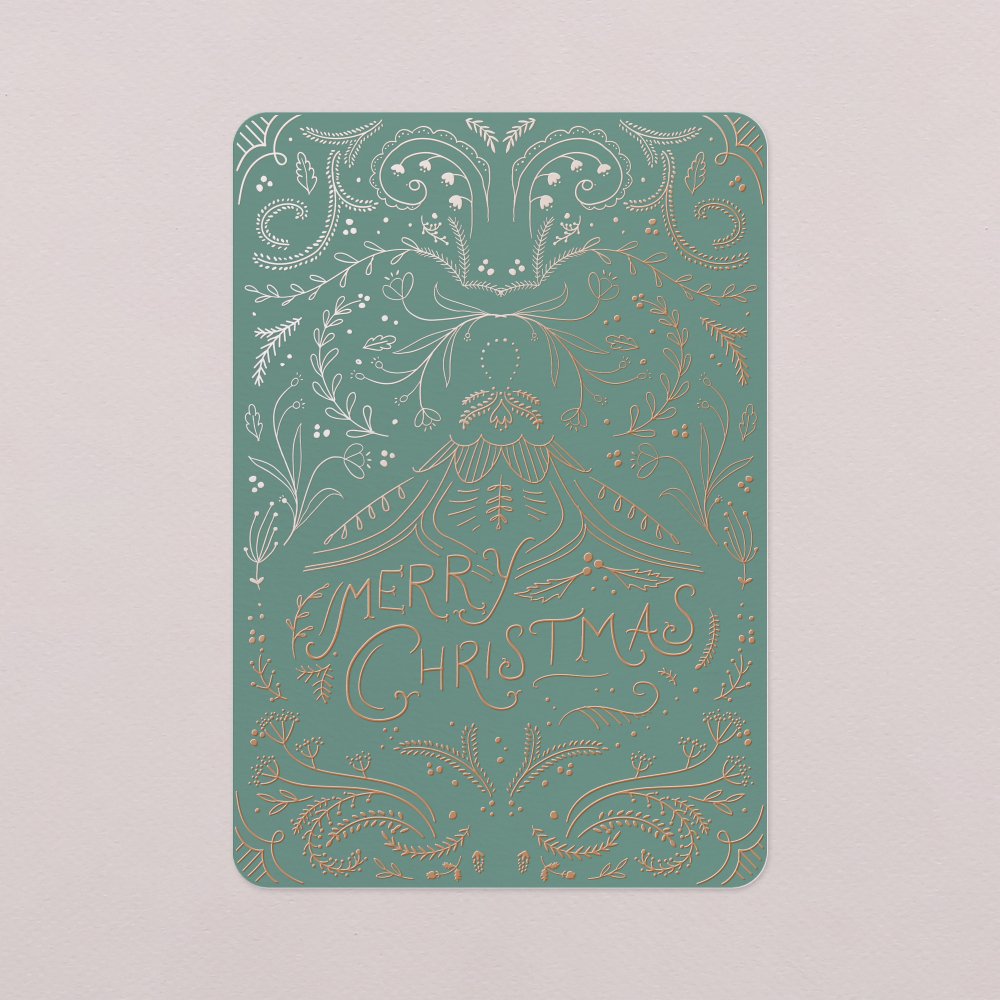 Smaragdgroene vintage decoratie