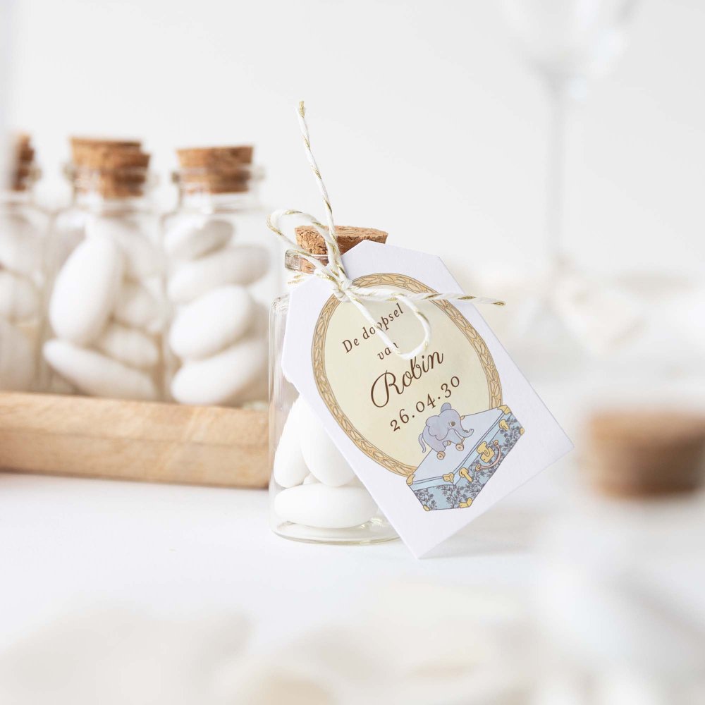 Mijn eerste portret - blauw