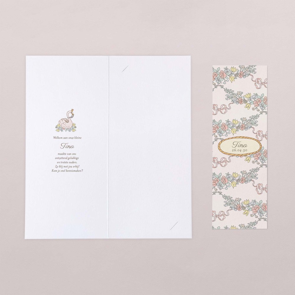 Mijn eerste portret - roze