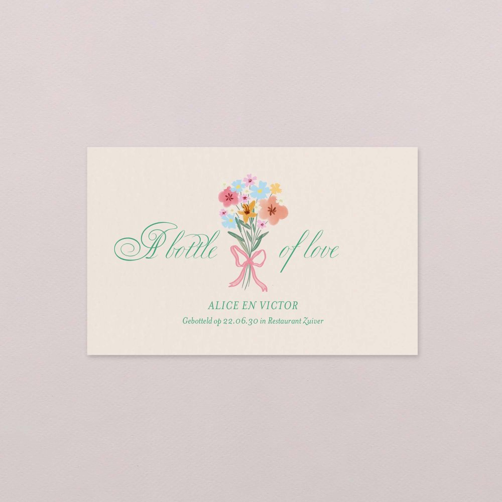 Pastel flowers