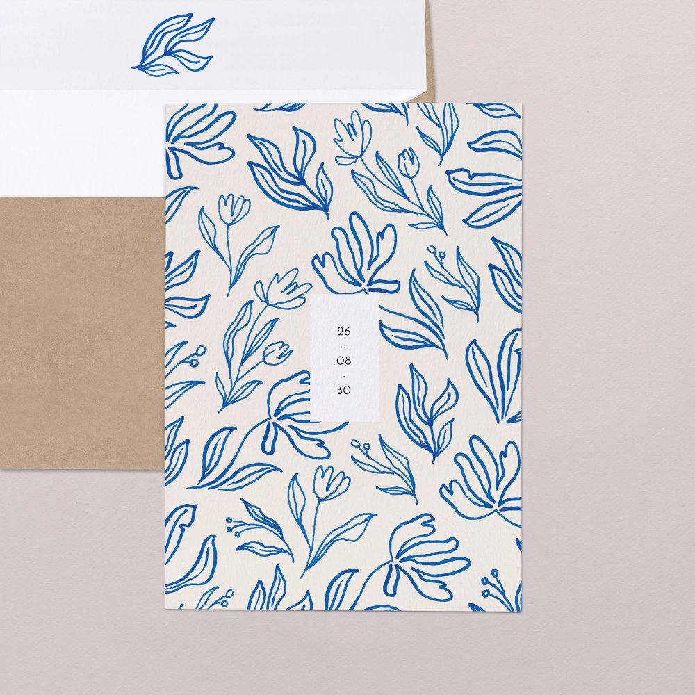 Wild blauw