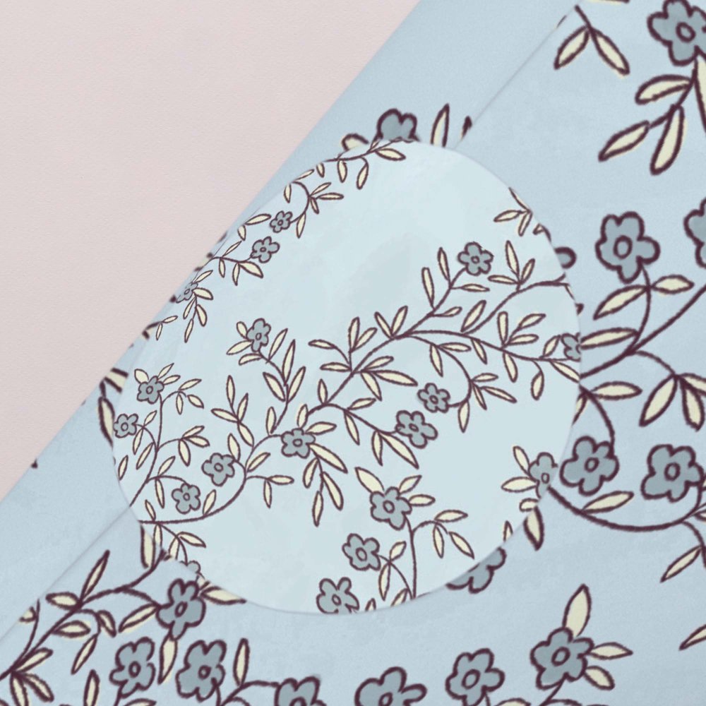 Mijn eerste portret - blauw