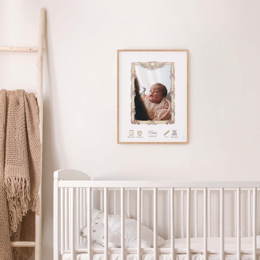 Mijn eerste portret - roze