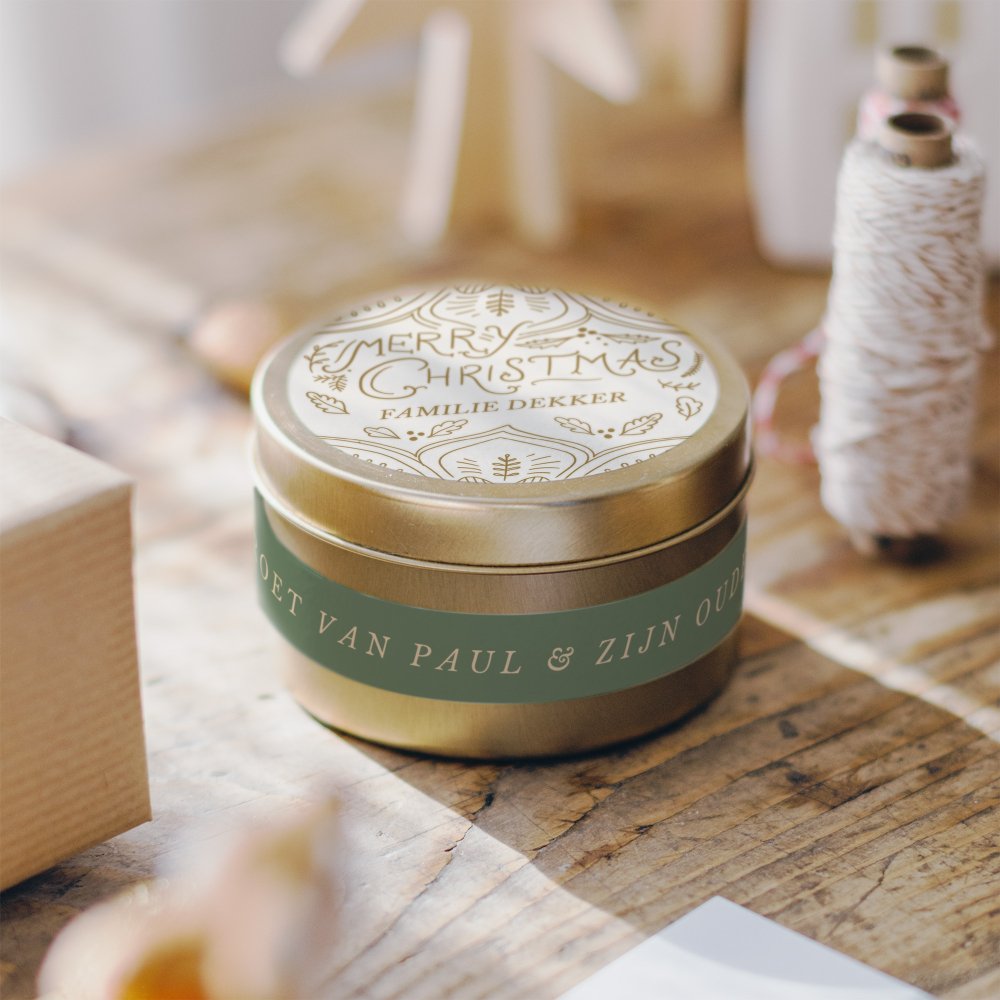 Diepgroene vintage decoratie