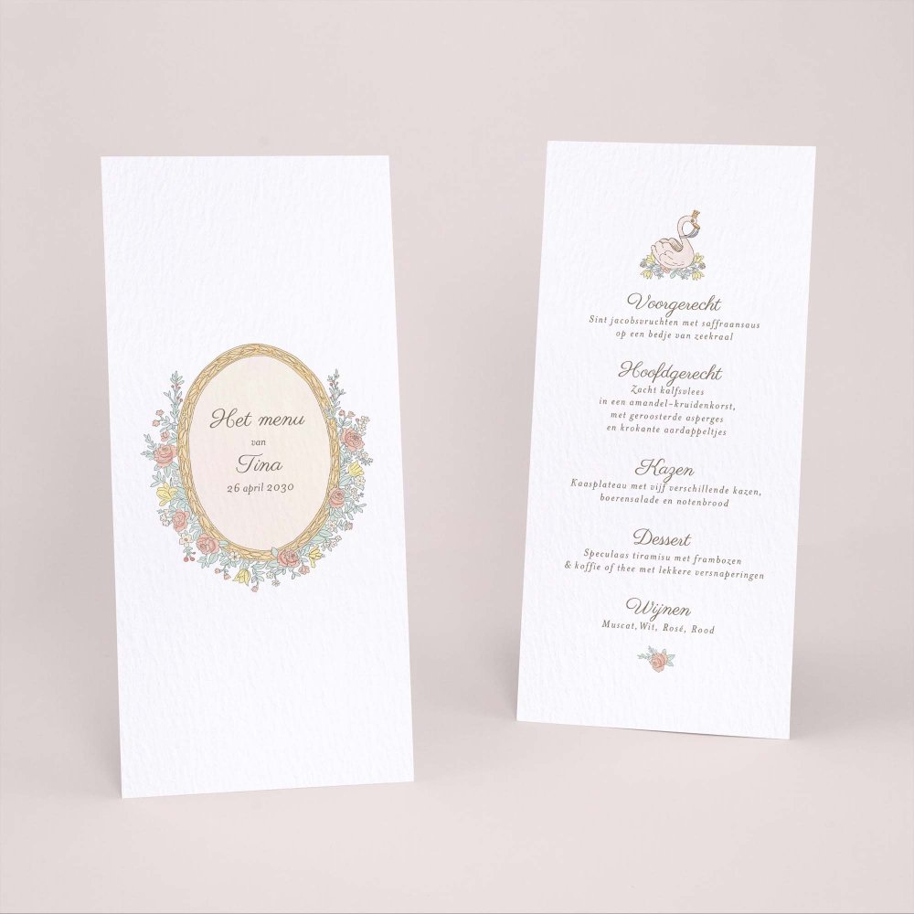 Mijn eerste portret - roze