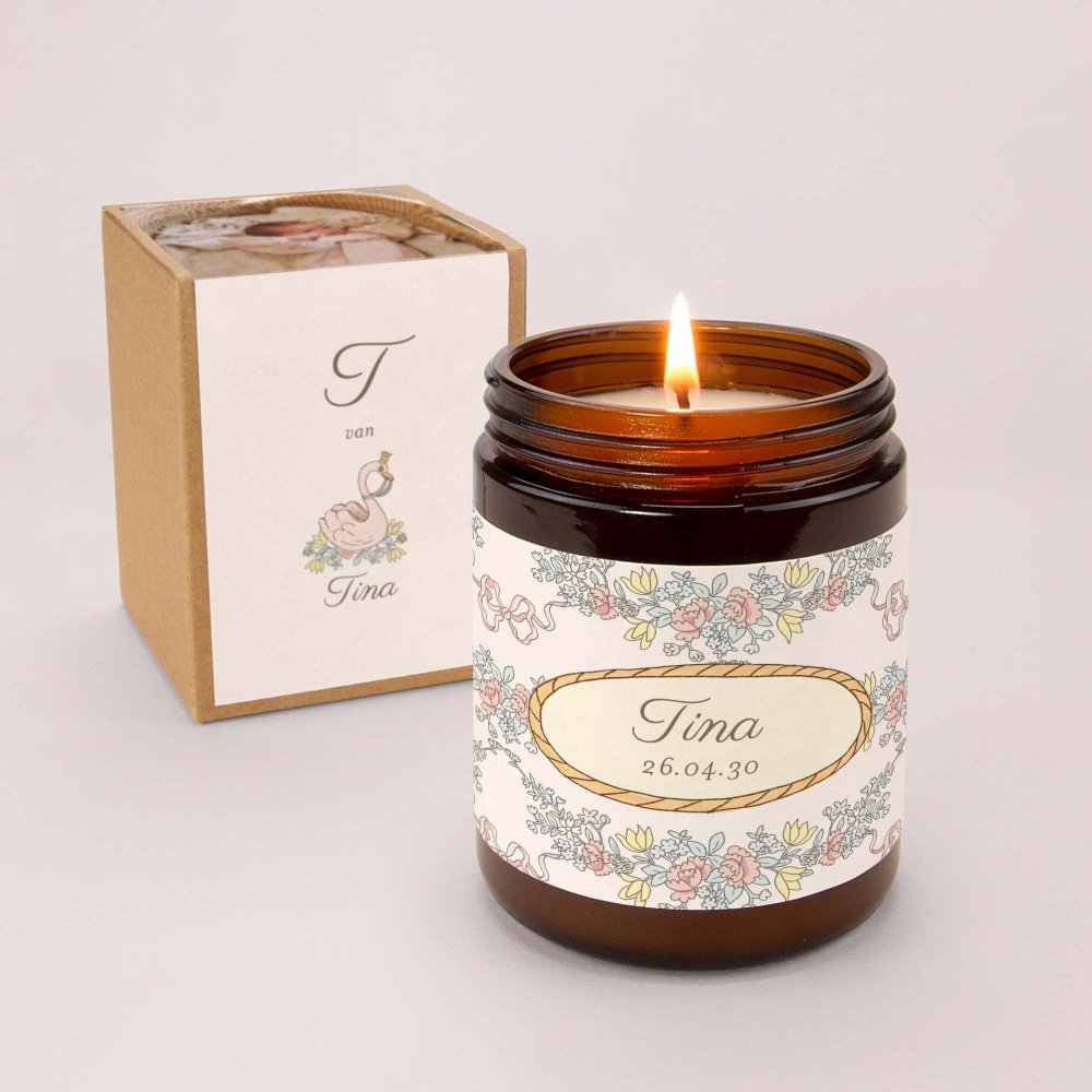 Mijn eerste portret - roze