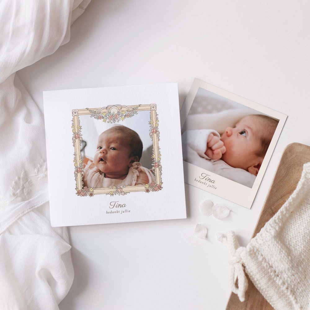 Mijn eerste portret - roze