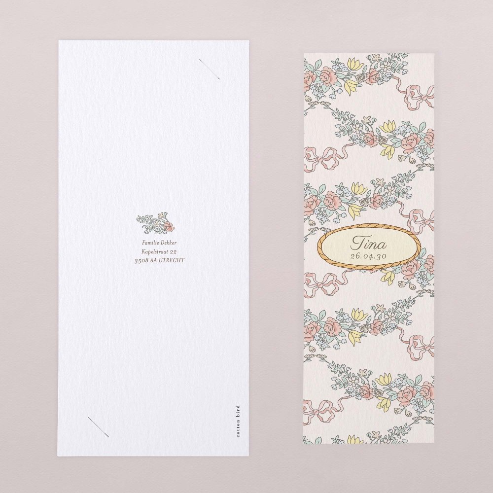 Mijn eerste portret - roze