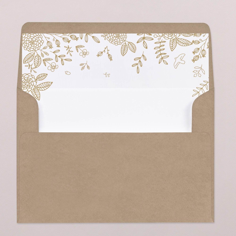 Binnenkant envelop