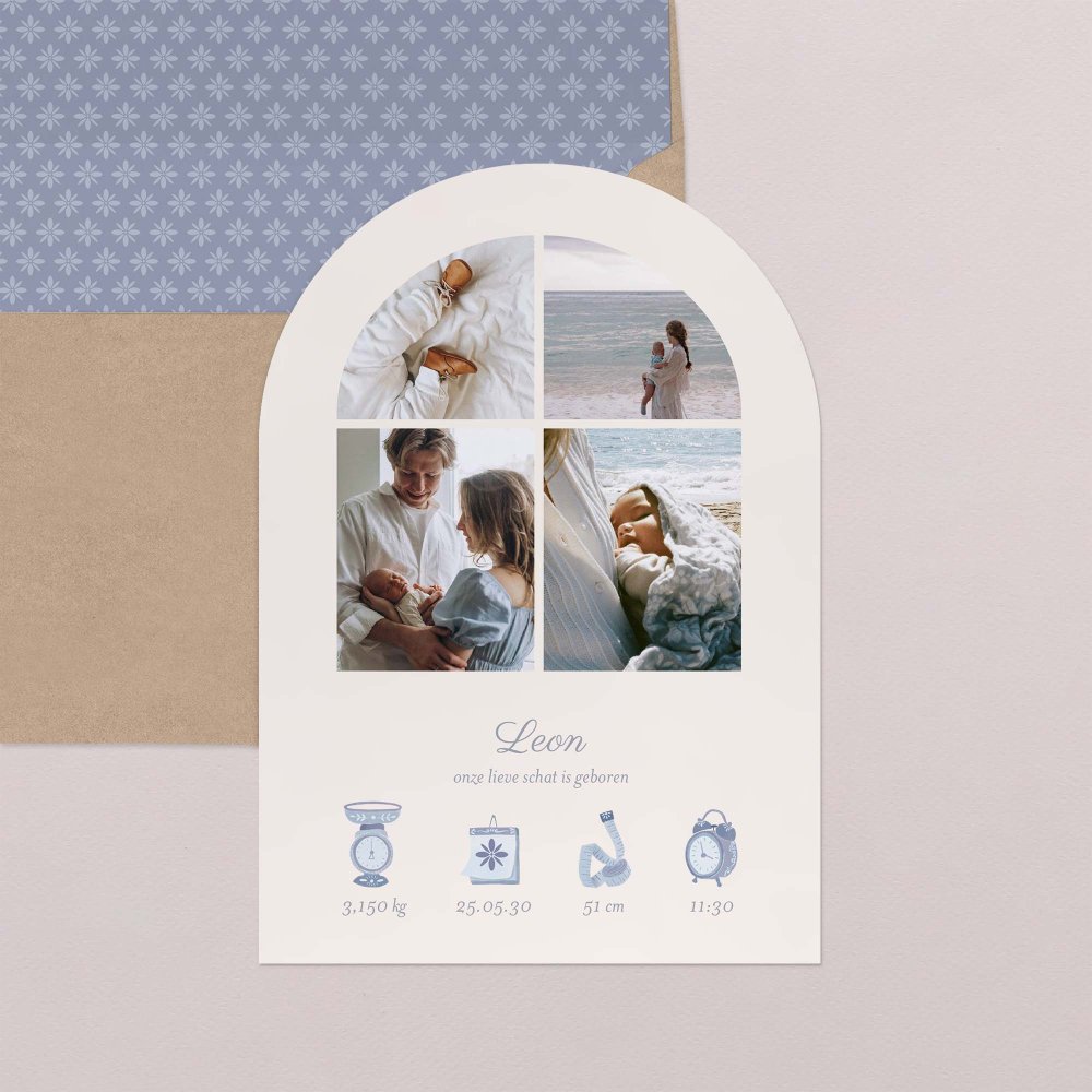 Fotostrip - blauw