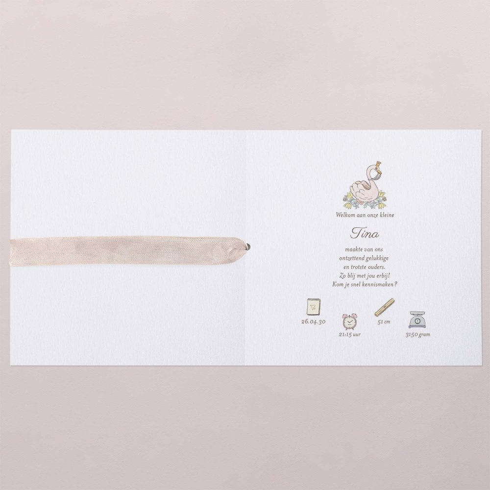 Mijn eerste portret - roze