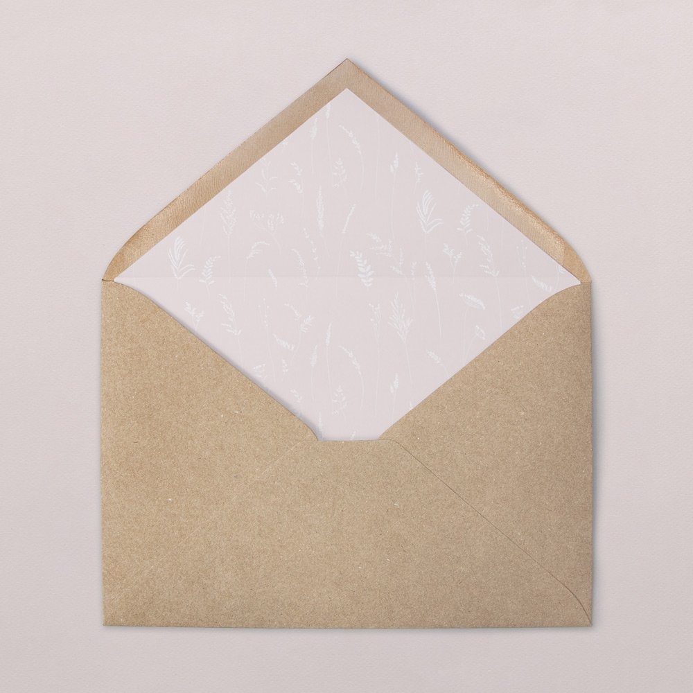 Binnenkant envelop