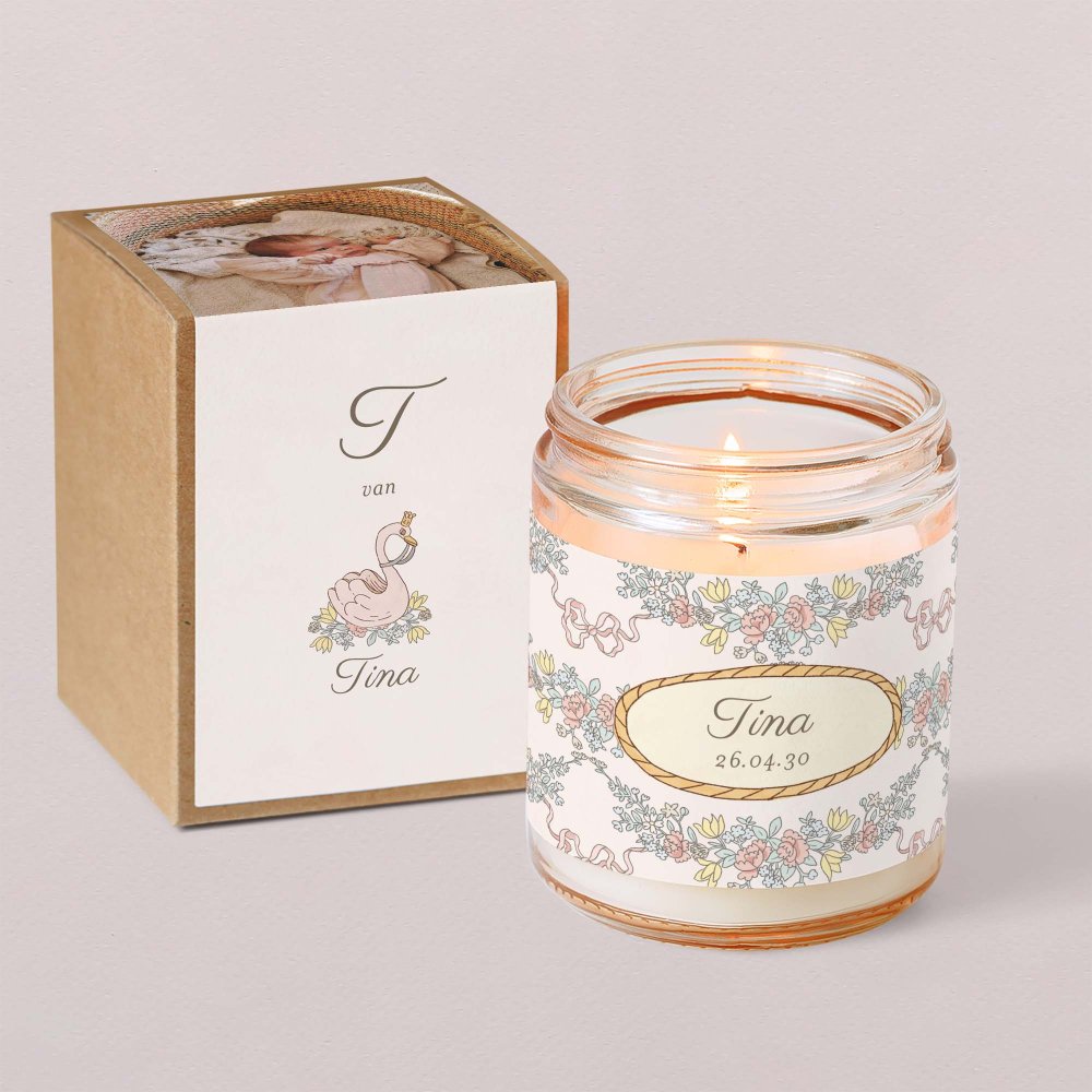 Mijn eerste portret - roze