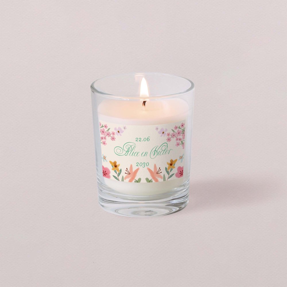 Pastel flowers