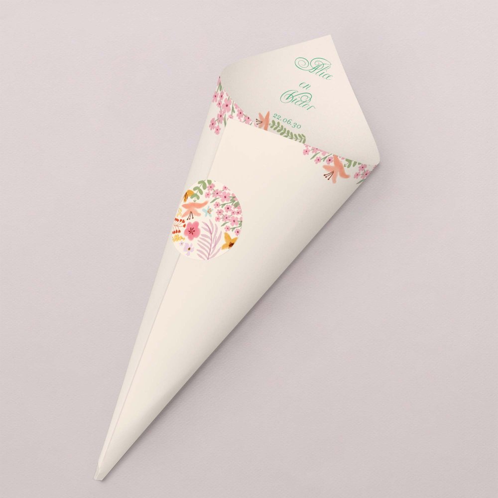 Pastel flowers