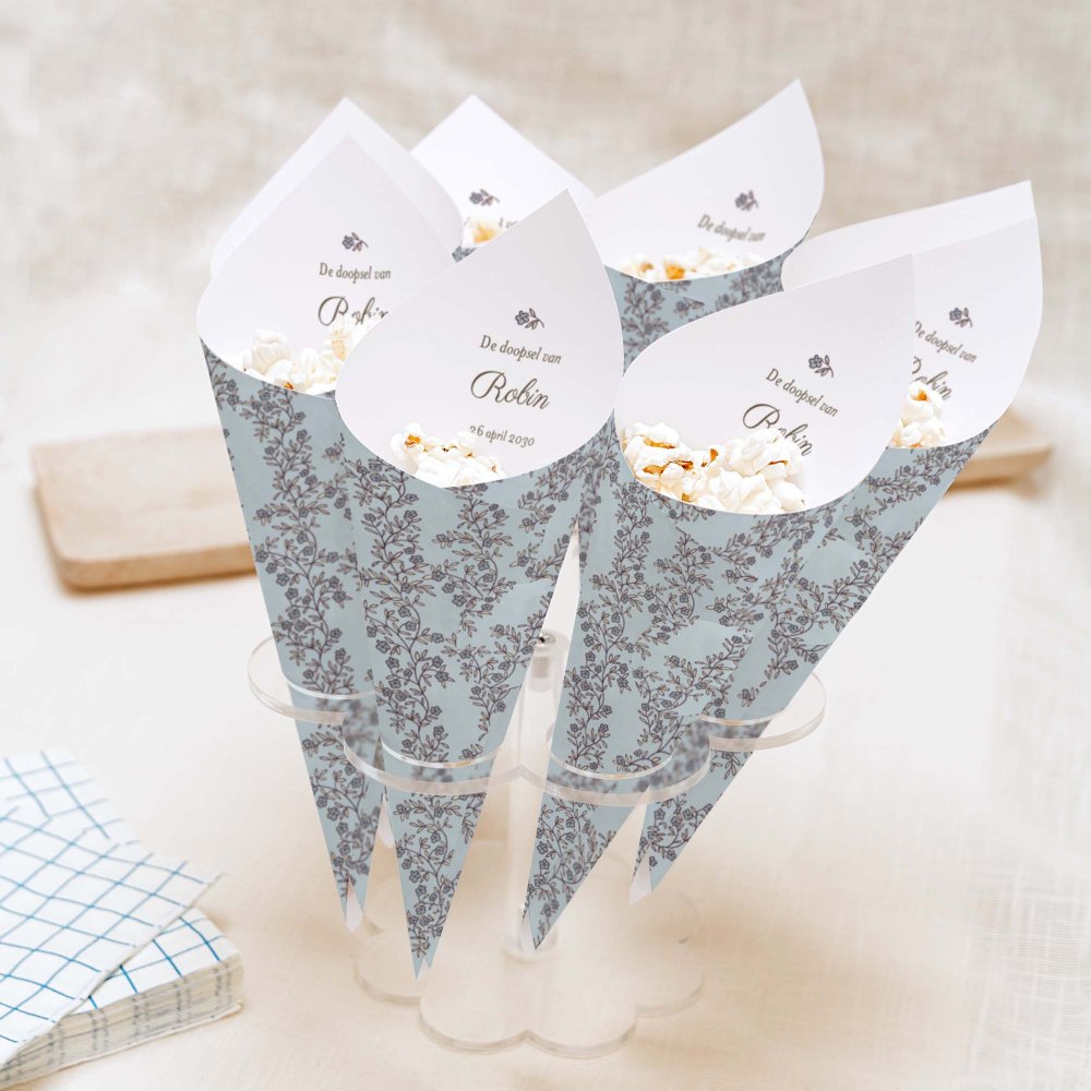 Mijn eerste portret - blauw