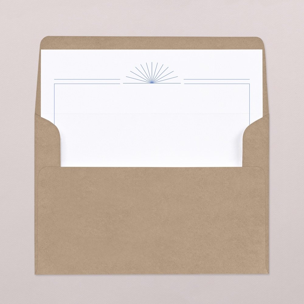 Binnenkant envelop