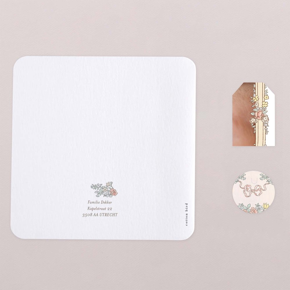 Mijn eerste portret - roze