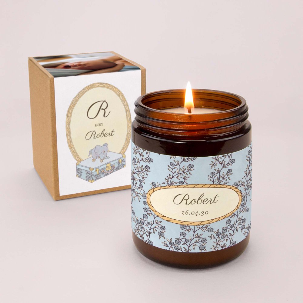 Memory box - blauw